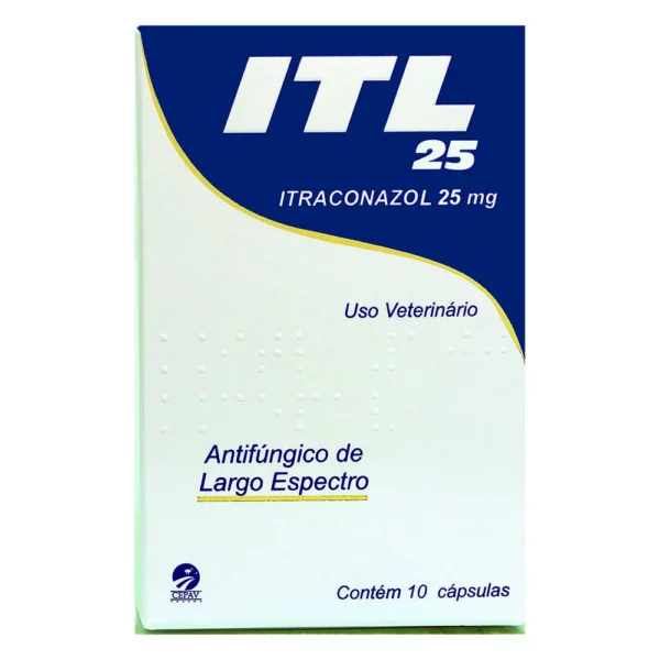 ITL Cepav 25mg 10 Cápsulas