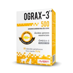 ômega 3 Ograx-3 500 Avert 30 cap