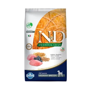 Ração N&D Ancestral Grain para Cães Adultos de Raças Médias