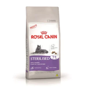 Ração Royal Canin Sterilised Castrados 7+ Gatos Adultos