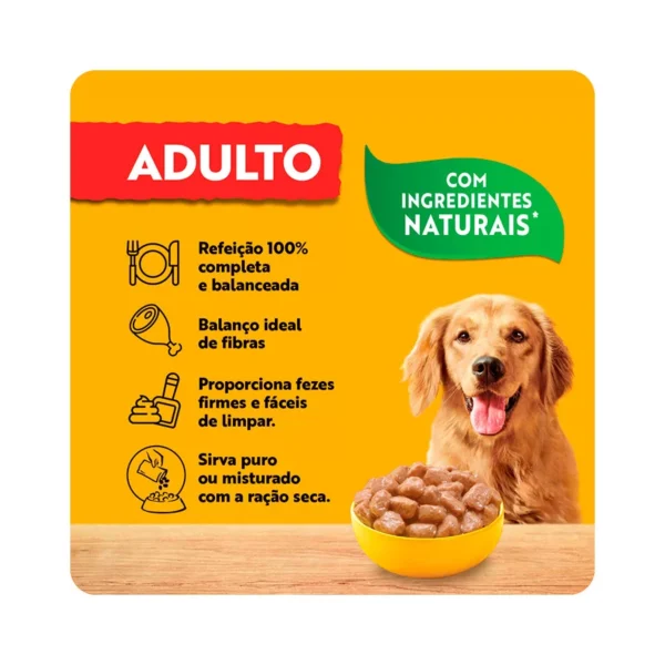 Racao Umida Pedigree Sache Frango ao Molho para Caes Adultos 100 g 5