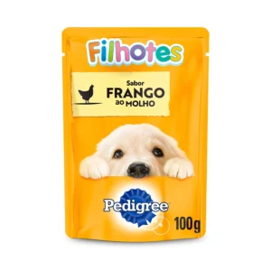 Ração Úmida Pedigree Sachê Frango ao Molho para Cães Filhotes 100 g