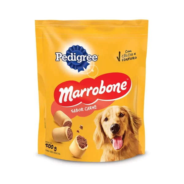 Biscoito Pedigree Biscrok Marrobone para Caes Adultos Sabor Carne 2