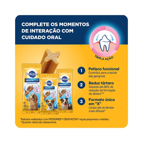 Biscoito Pedigree Biscrok Marrobone para Caes Adultos Sabor Carne 7