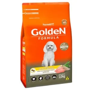 Ração Golden Peru e Arroz Mini Bits 1kg