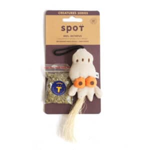 Brinquedo para gatos Mrs Octopus com erva catnip Spot