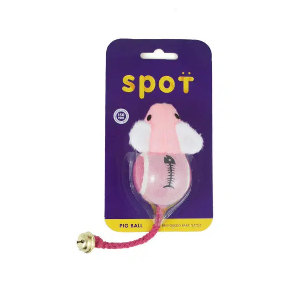 Brinquedo para gato pig ball Spot_embalagem
