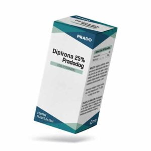Analgésico antitérmico dipirona 25% PradoDog
